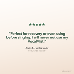 Five-star published review from Ansley S., worship leader