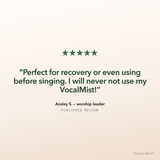 Five-star published review from Ansley S., worship leader