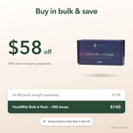 Buy in bulk and save $58 — VocalMist Bulk 6-Pack $140 vs $198